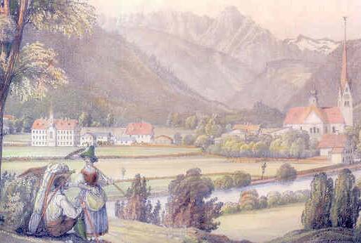 Zell am Ziller im Jahre 1853